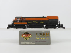 HO Scale Proto 2000 31081 GN Great Northern GE U28B Diesel #2525 - DCC Ready