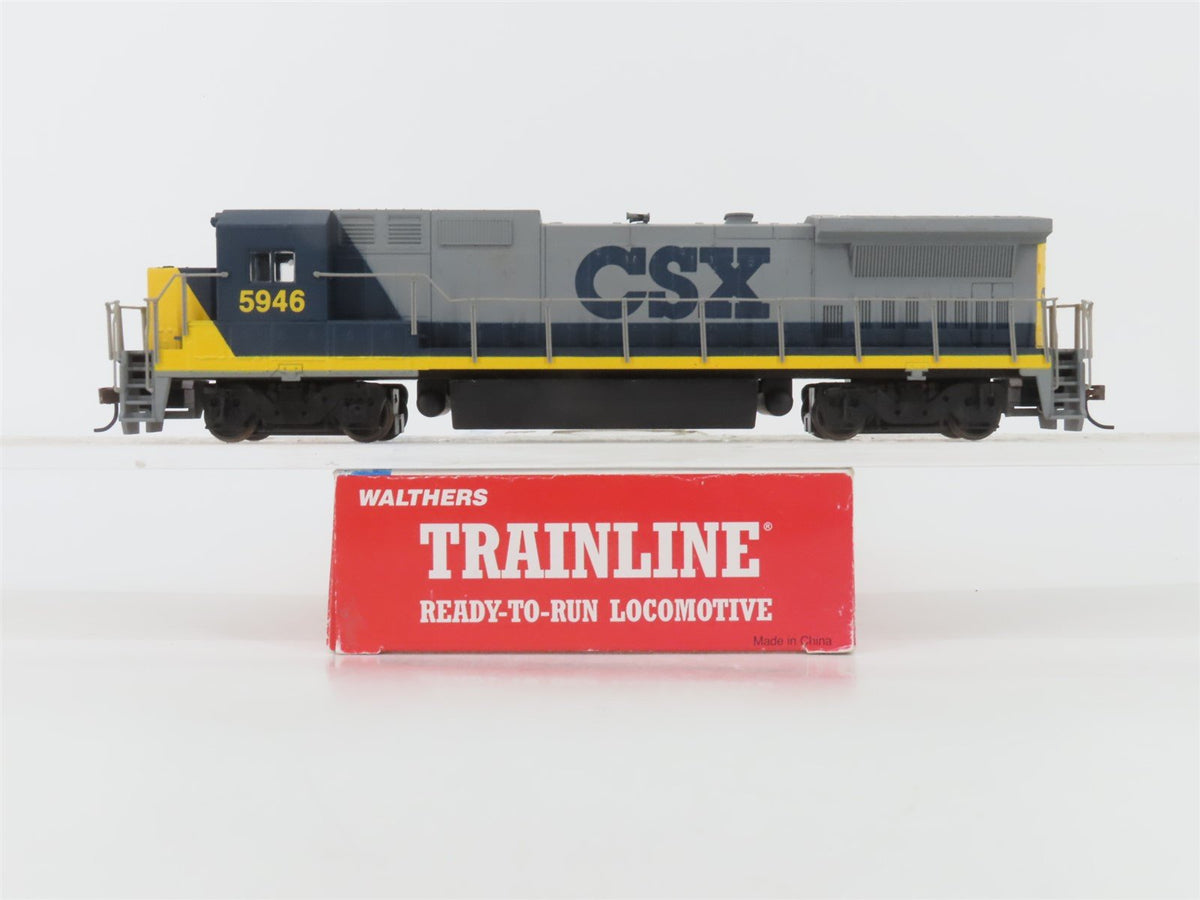 HO Scale Walthers Trainline CSX Transportation GE Dash 8-40B Diesel #5946