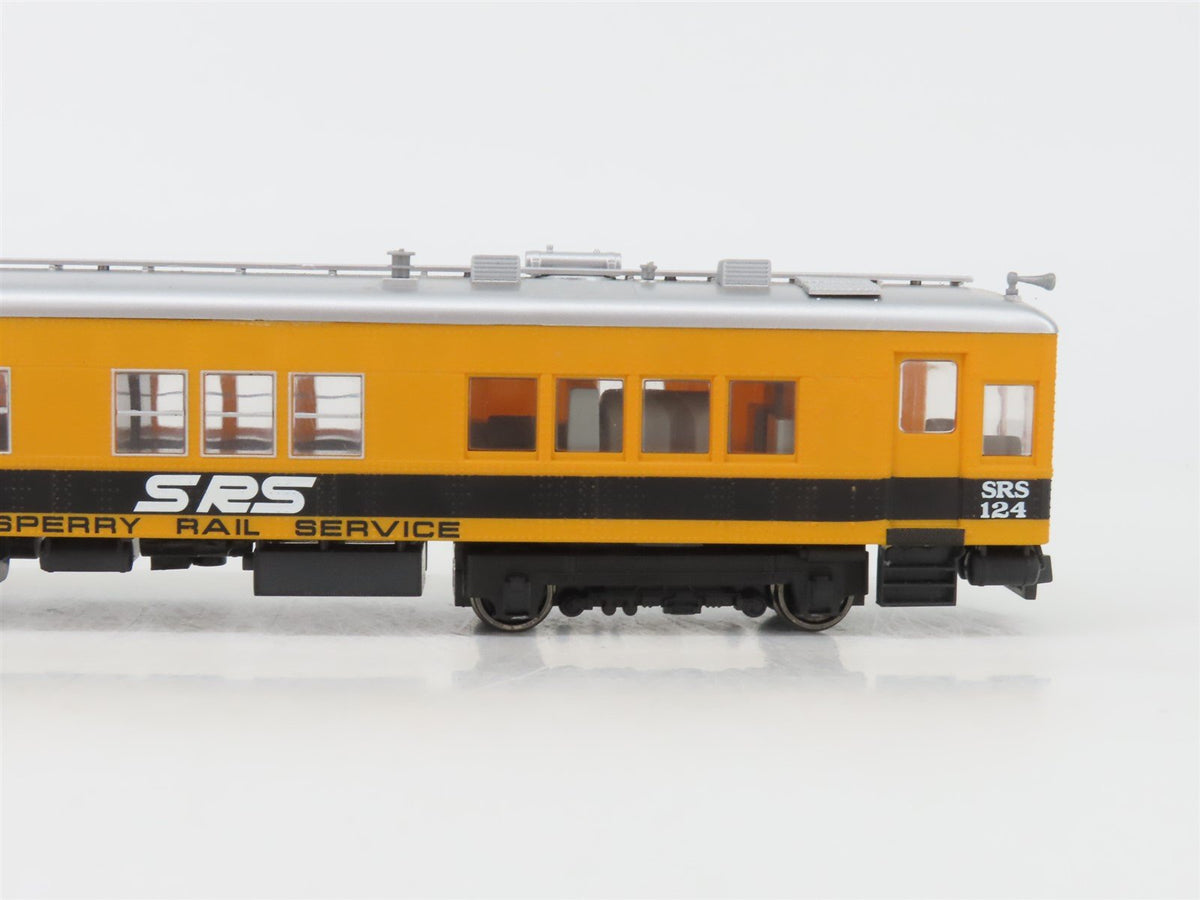 HO Walthers 932-6273 SRS Sperry Rail Service Doodlebug Rail Detector Car #124