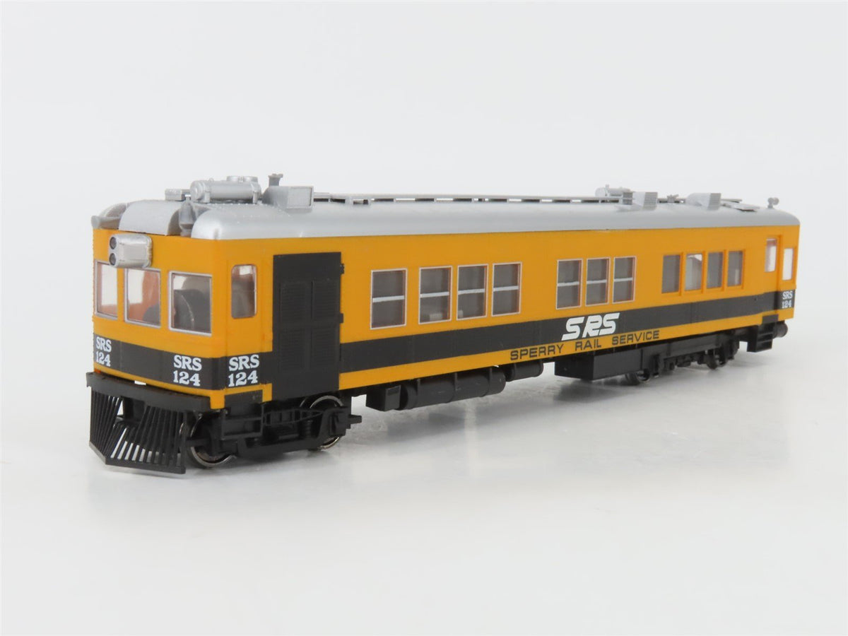 HO Walthers 932-6273 SRS Sperry Rail Service Doodlebug Rail Detector Car #124