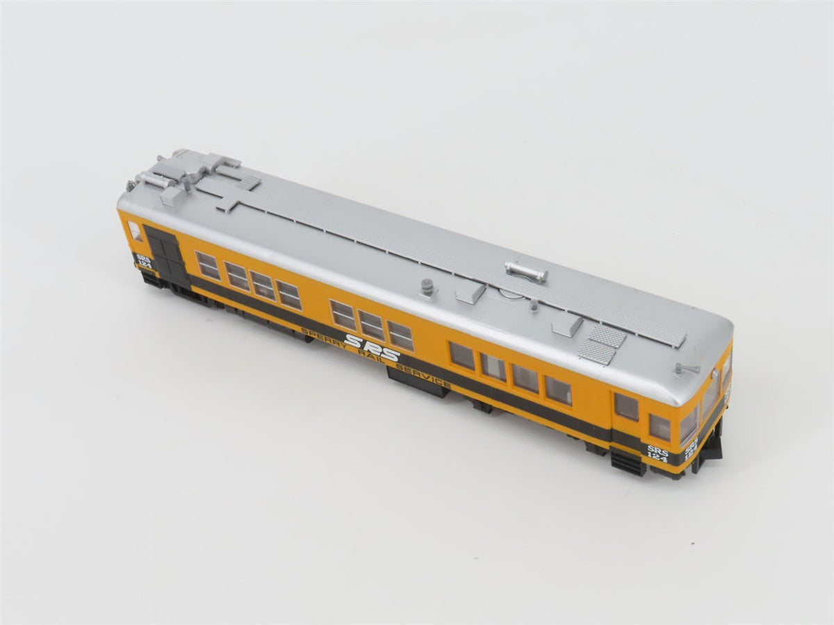 HO Walthers 932-6273 SRS Sperry Rail Service Doodlebug Rail Detector Car #124