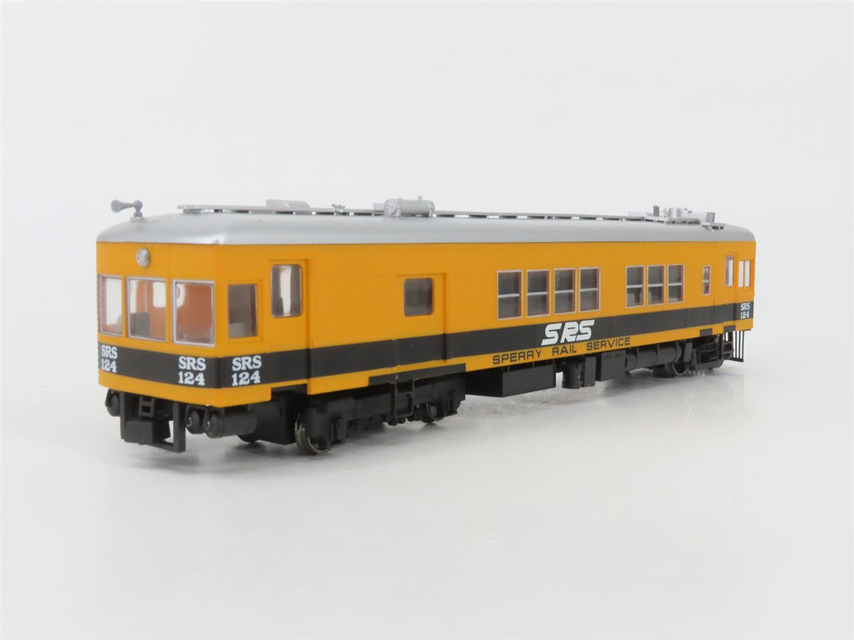 HO Walthers 932-6273 SRS Sperry Rail Service Doodlebug Rail Detector Car #124