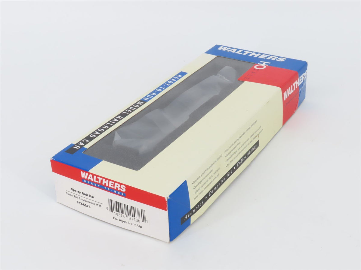 HO Walthers 932-6273 SRS Sperry Rail Service Doodlebug Rail Detector Car #124