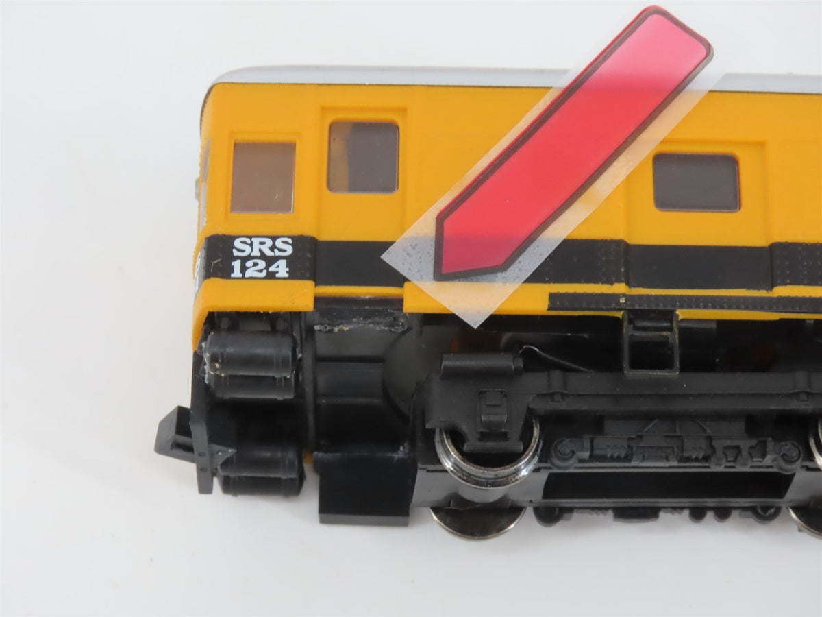 HO Walthers 932-6273 SRS Sperry Rail Service Doodlebug Rail Detector Car #124
