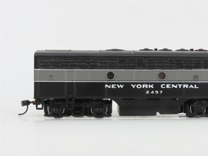 HO Scale Bachmann Plus 31222 NYC New York Central EMD F7B Diesel #2457