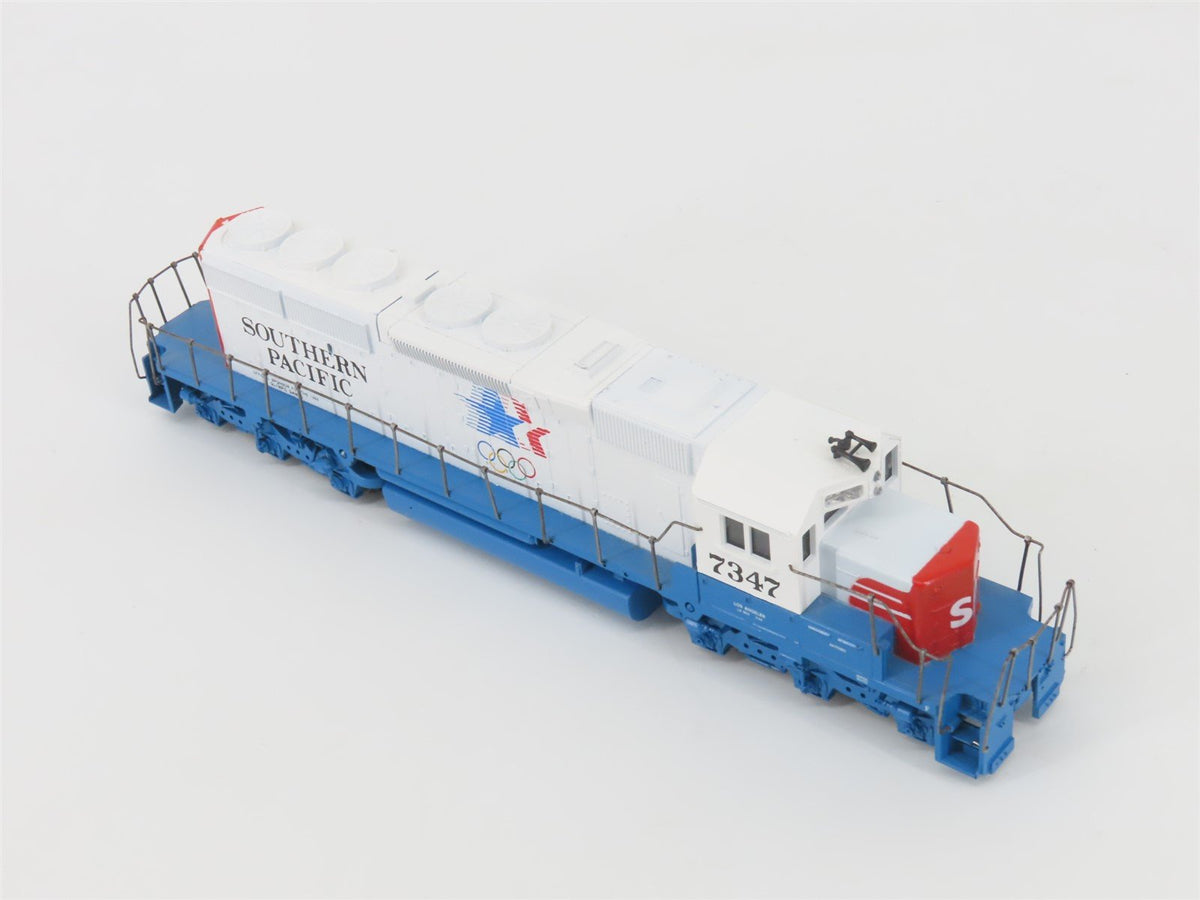 HO Scale Athearn 4420 SP Southern Pacific &quot;Olympics&quot; EMD SD40-2 Diesel #7347