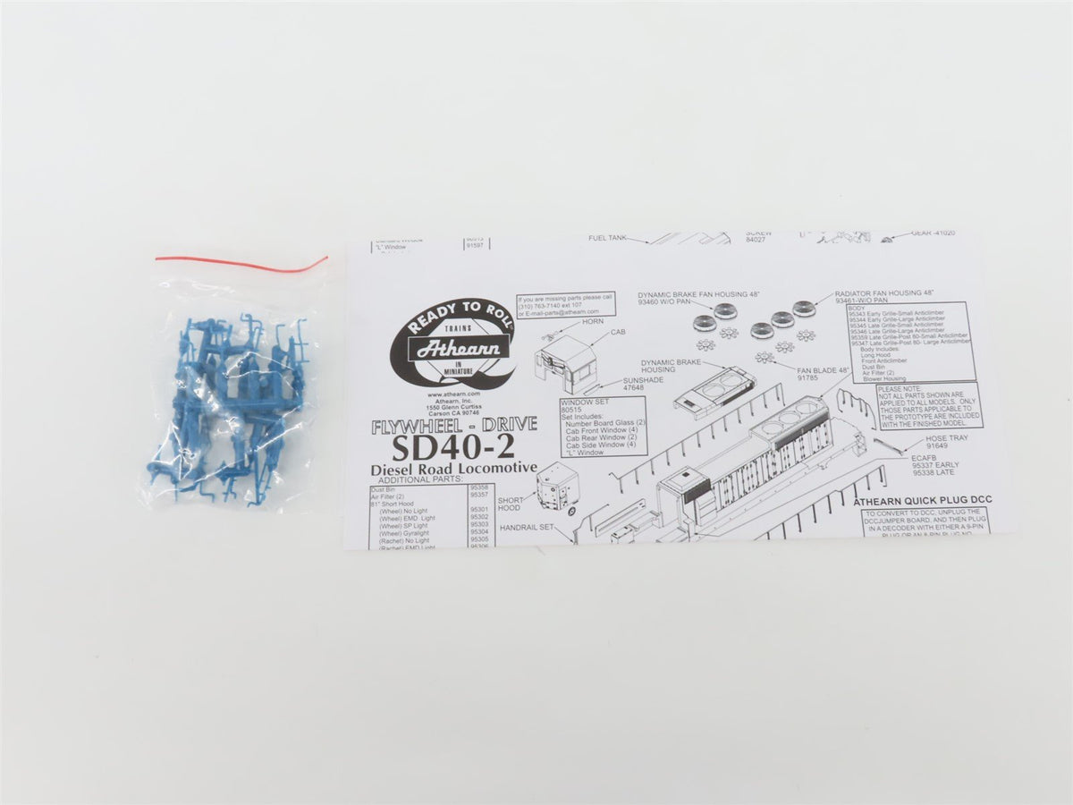 HO Scale Athearn 95214 MILW Milwaukee Road EMD SD40-2 Diesel #156 - DCC Ready