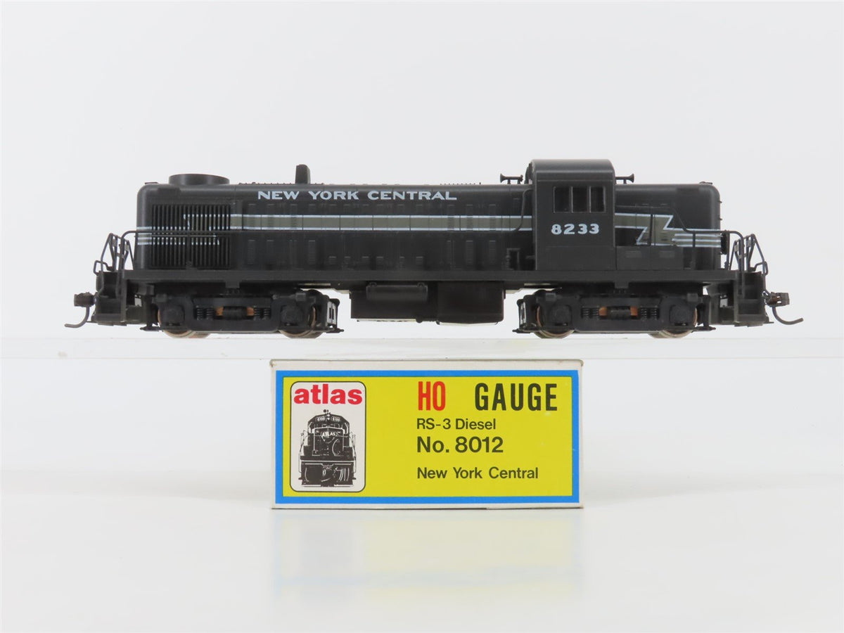 HO Scale Atlas/KATO 8012 NYC New York Central ALCO RS-3 Diesel #8233
