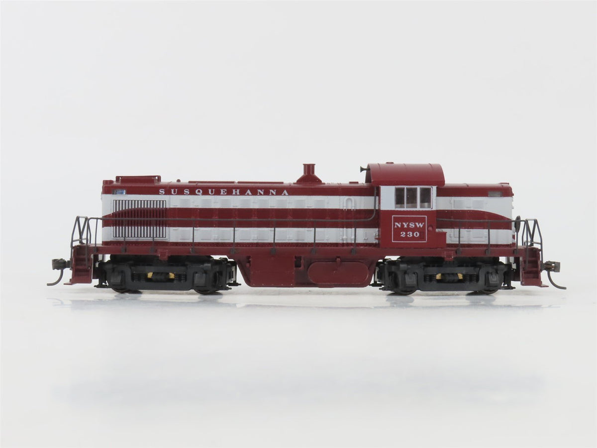 HO Scale Atlas/KATO NYSW Susquehanna ALCO RS-1 Diesel Locomotive #230
