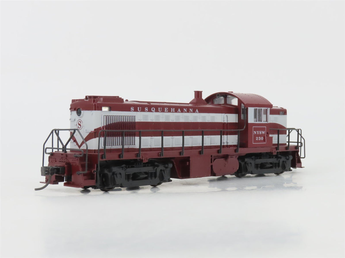 HO Scale Atlas/KATO NYSW Susquehanna ALCO RS-1 Diesel Locomotive #230