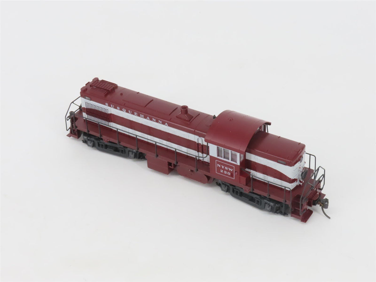 HO Scale Atlas/KATO NYSW Susquehanna ALCO RS-1 Diesel Locomotive #230