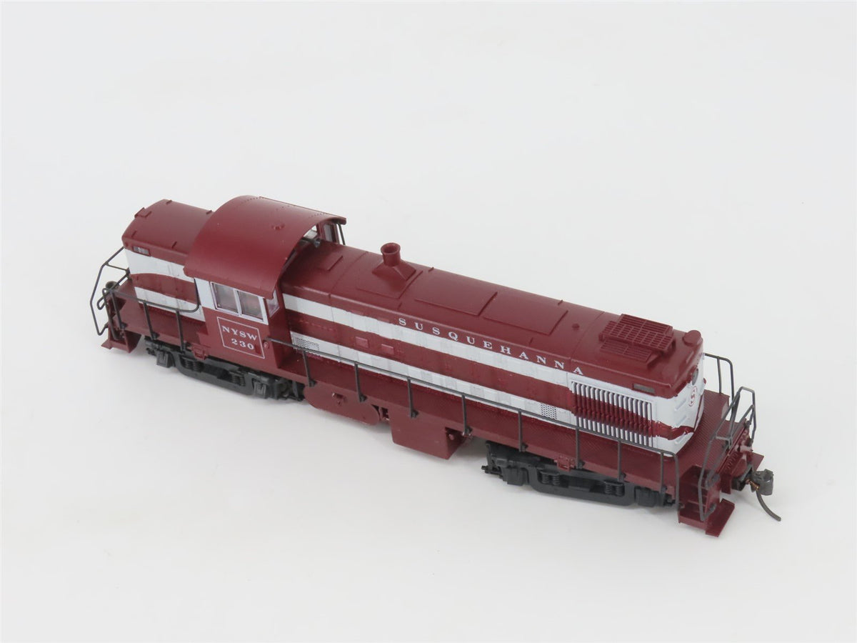 HO Scale Atlas/KATO NYSW Susquehanna ALCO RS-1 Diesel Locomotive #230