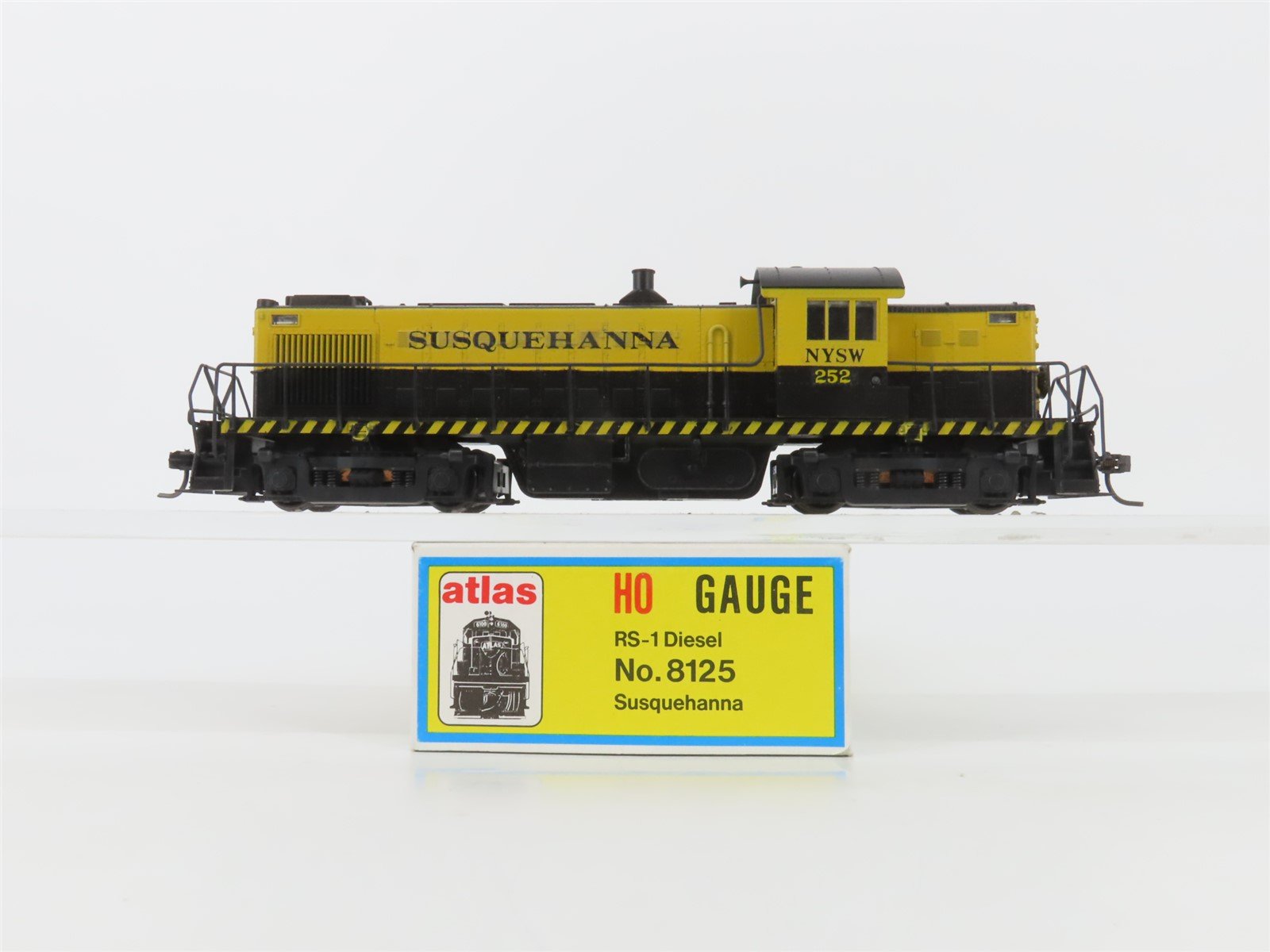HO Scale Atlas/KATO 8125 NYSW Susquehanna RS-1 Diesel Locomotive #252 - Custom