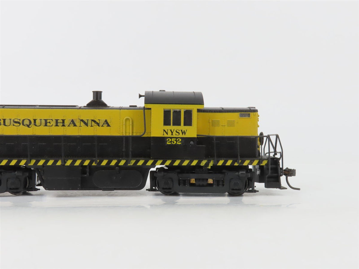 HO Scale Atlas/KATO 8125 NYSW Susquehanna RS-1 Diesel Locomotive #252 - Custom