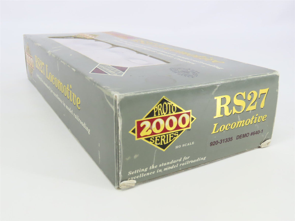 HO Scale Proto 2000 920-31335 Alco Demonstrator RS27 Diesel Locomotive #640-1