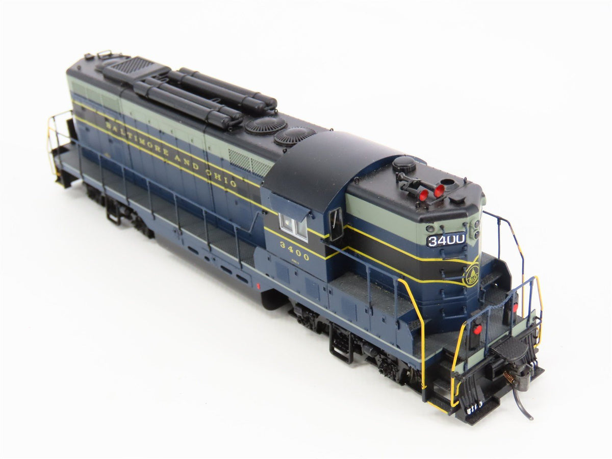 HO Scale Proto 2000 23244 B&amp;O Baltimore &amp; Ohio GP7 Diesel Locomotive #3400