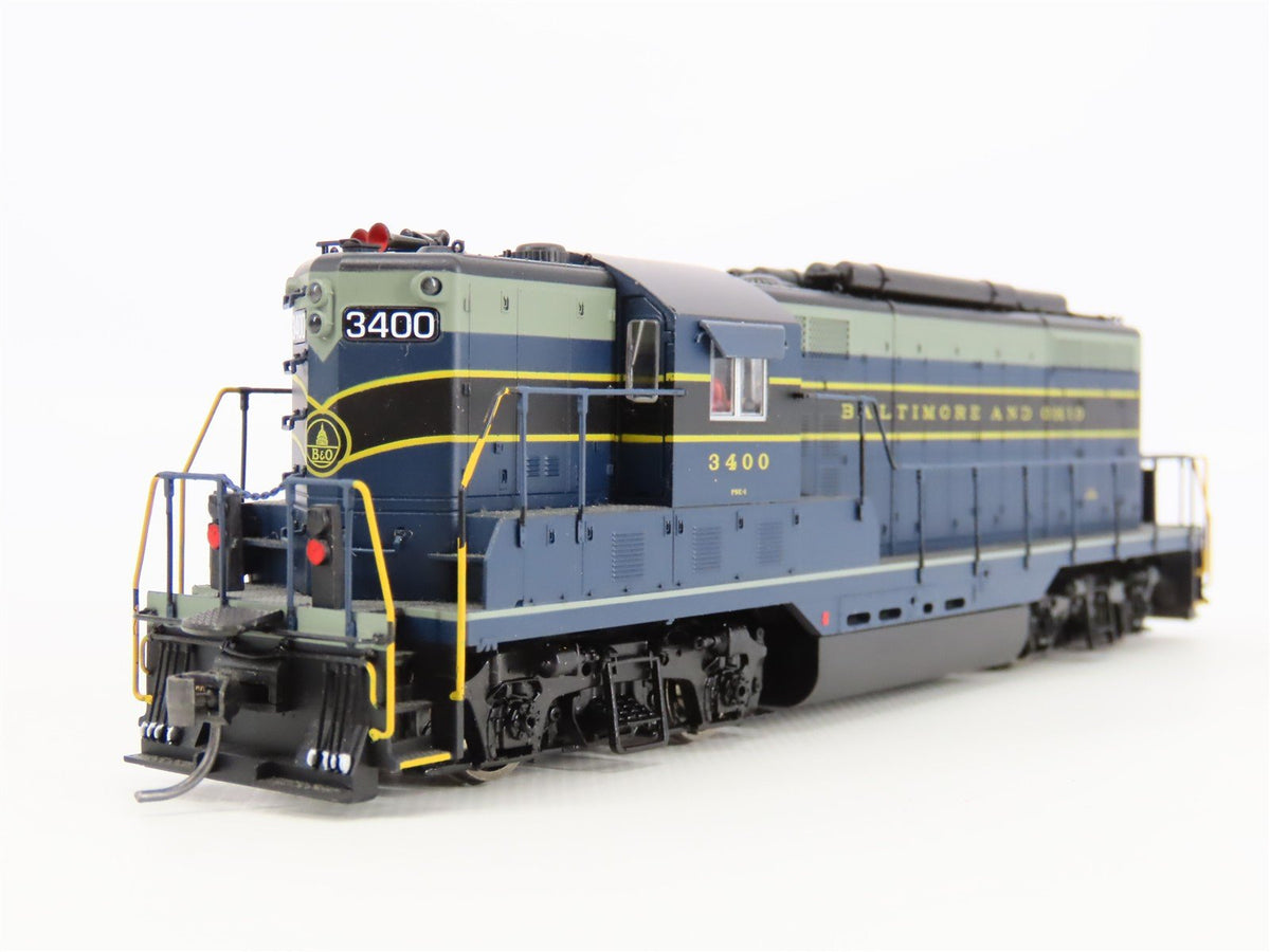 HO Scale Proto 2000 23244 B&amp;O Baltimore &amp; Ohio GP7 Diesel Locomotive #3400