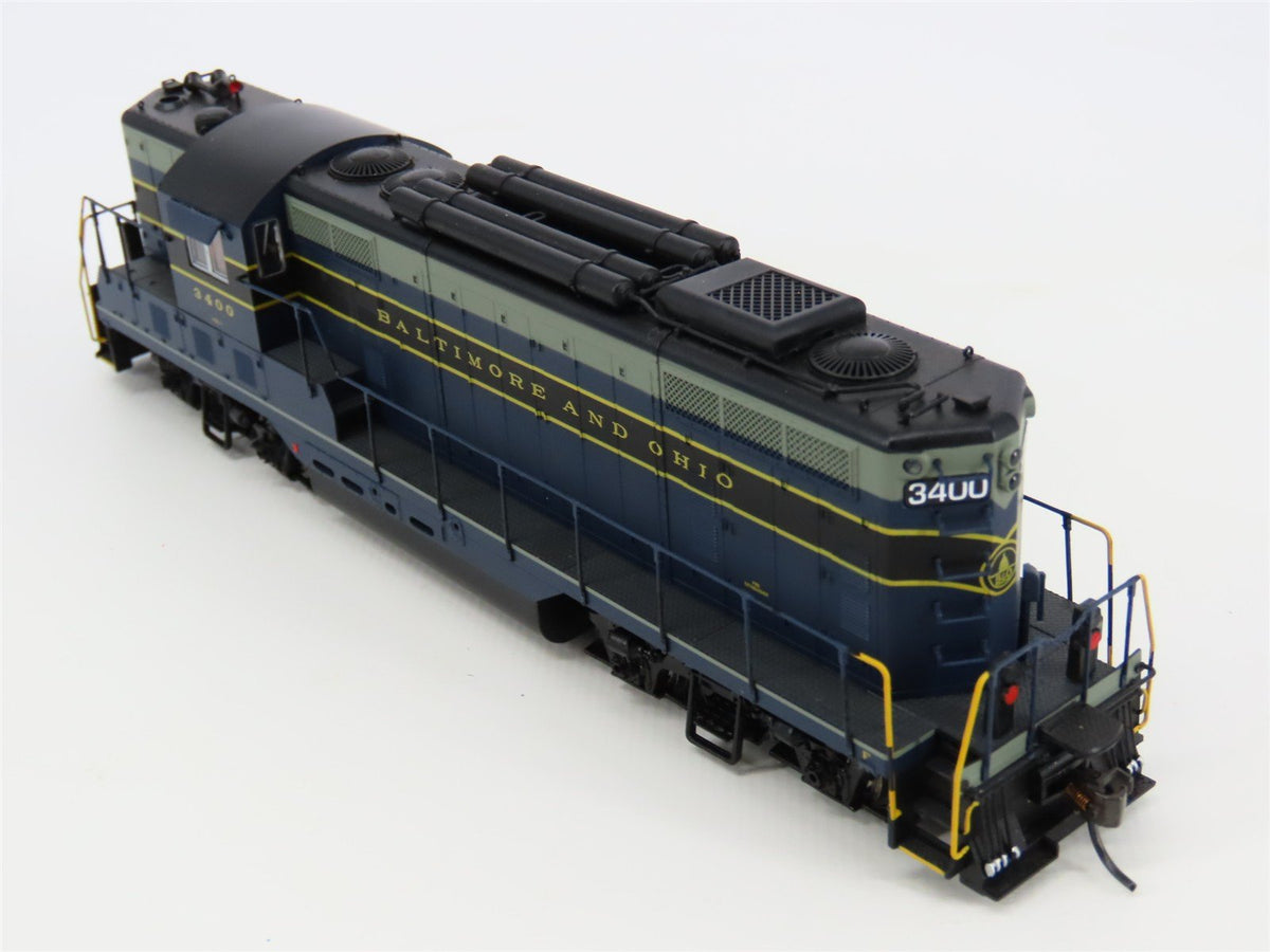HO Scale Proto 2000 23244 B&amp;O Baltimore &amp; Ohio GP7 Diesel Locomotive #3400