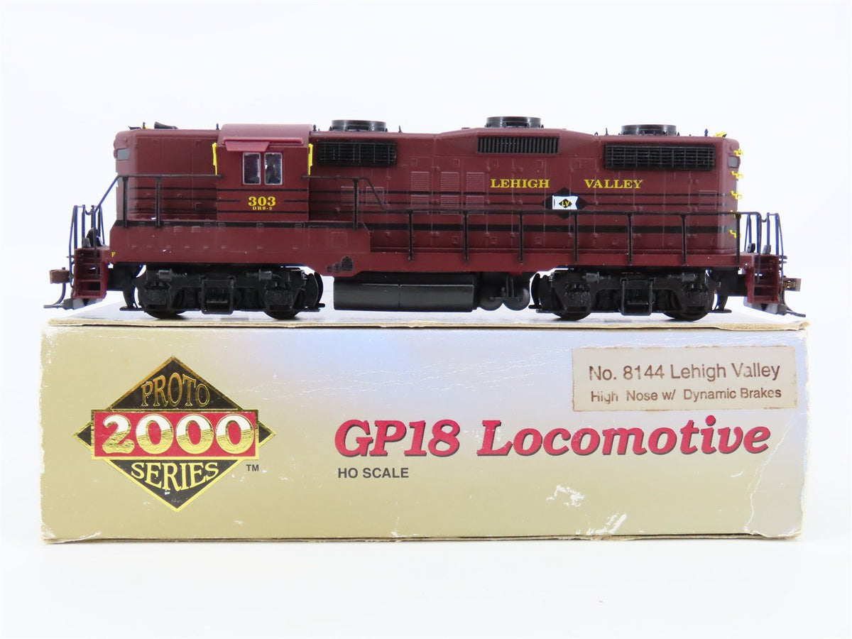 HO Scale Proto 2000 8144 LV Lehigh Valley GP18 Diesel Locomotive #303