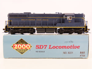 HO Scale Proto 2000 8221 B&O Baltimore & Ohio SD7 Diesel Locomotive #764