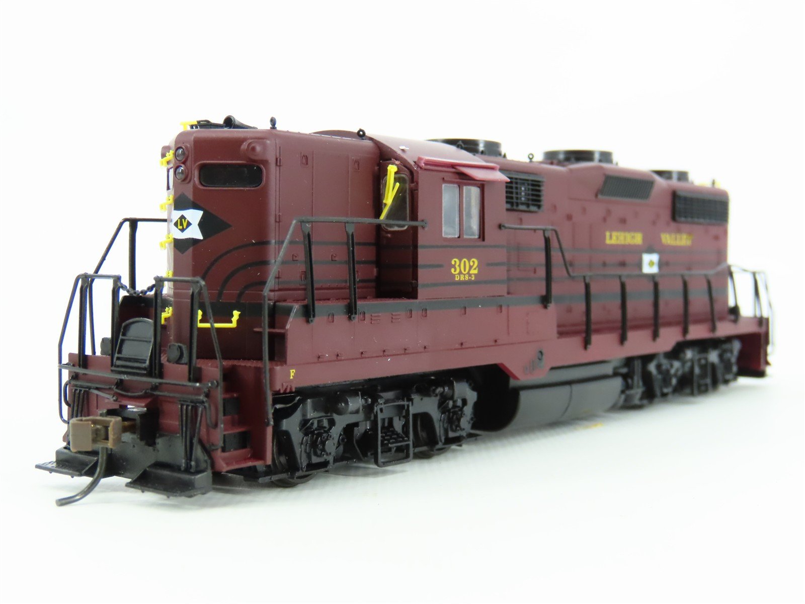 HO Scale Proto 2000 8143 LV Lehigh Valley GP18 Diesel Locomotive #302 BAD GEARS