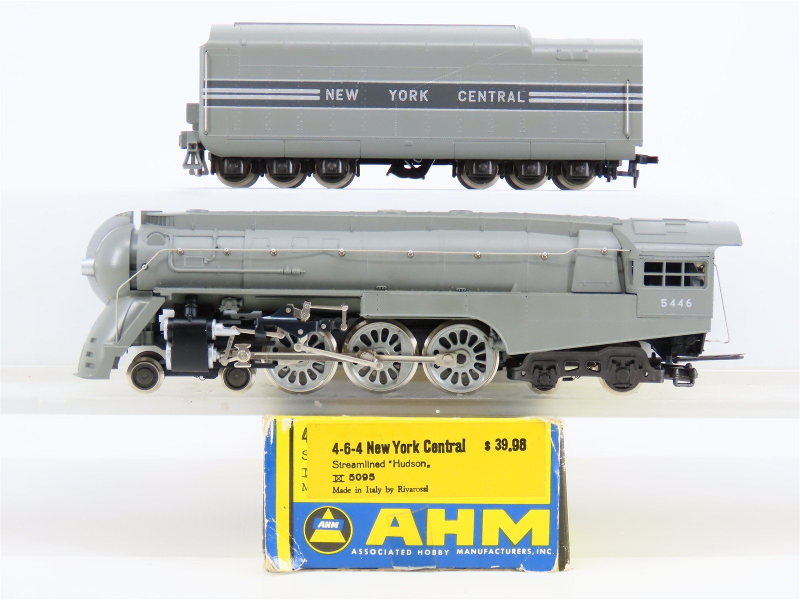 HO Scale AHM 5095 NYC New York Central 4-6-4 Steam Locomotive #5446