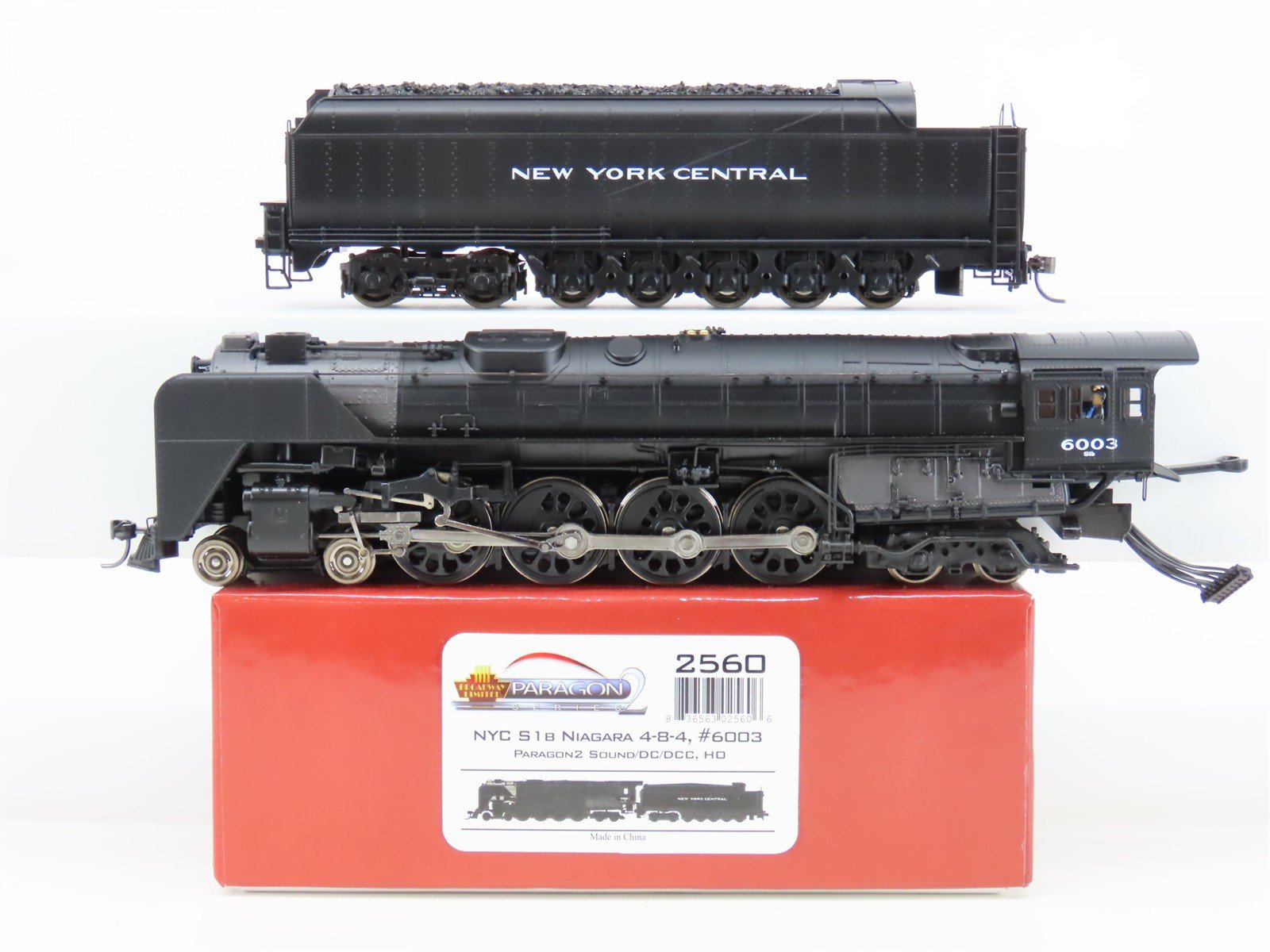 HO Scale Broadway Limited BLI 2560 NYC Railway S1b 4-8-4 Steam #6003 wParagon2
