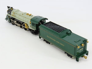 HO Scale Mantua B&O Baltimore & Ohio 4-6-2 Steam Loco 