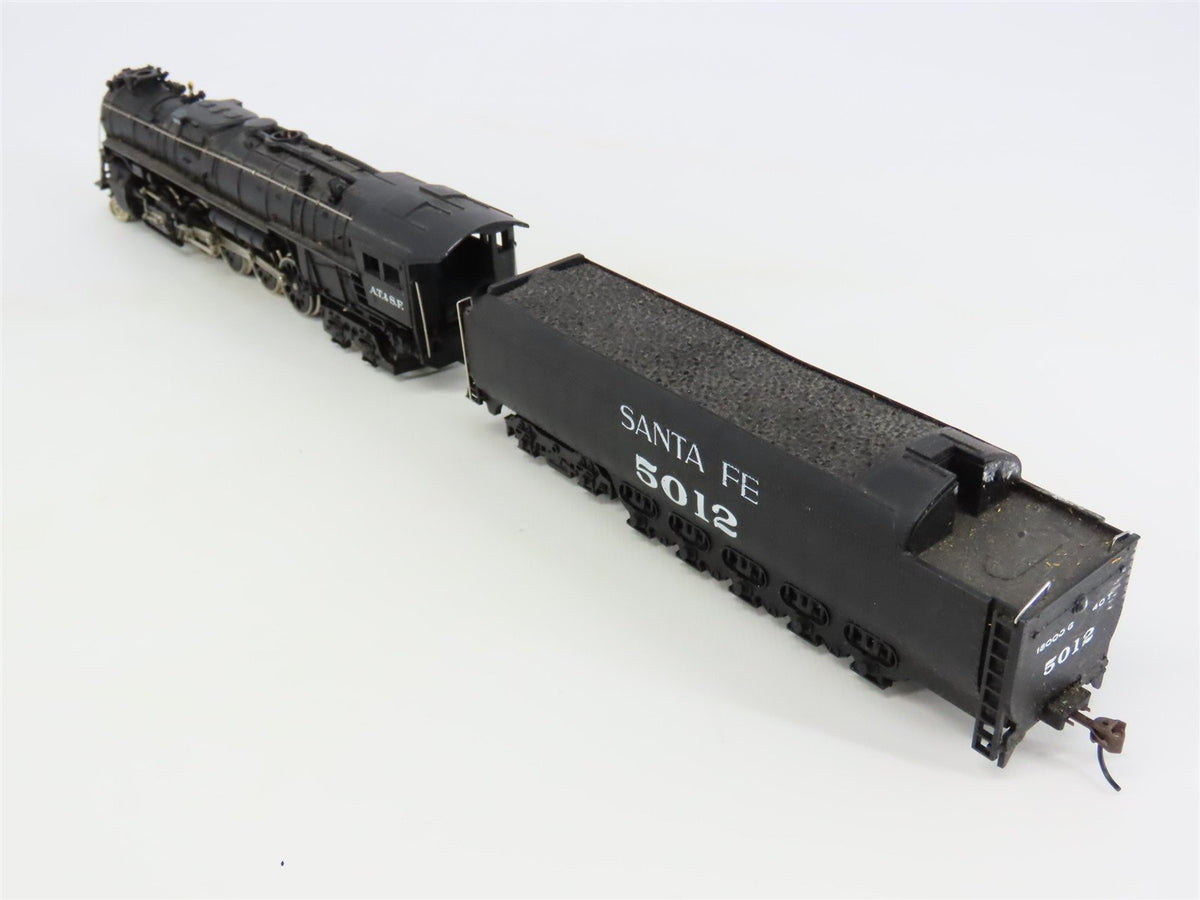 HO Scale Bachmann ATSF Santa Fe 2-10-4 Steam Locomotive #5012