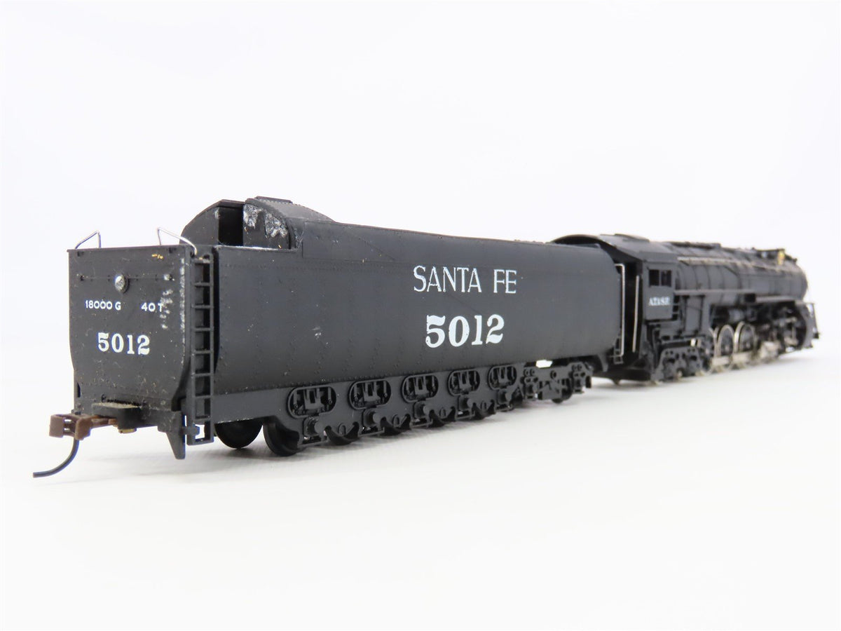 HO Scale Bachmann ATSF Santa Fe 2-10-4 Steam Locomotive #5012