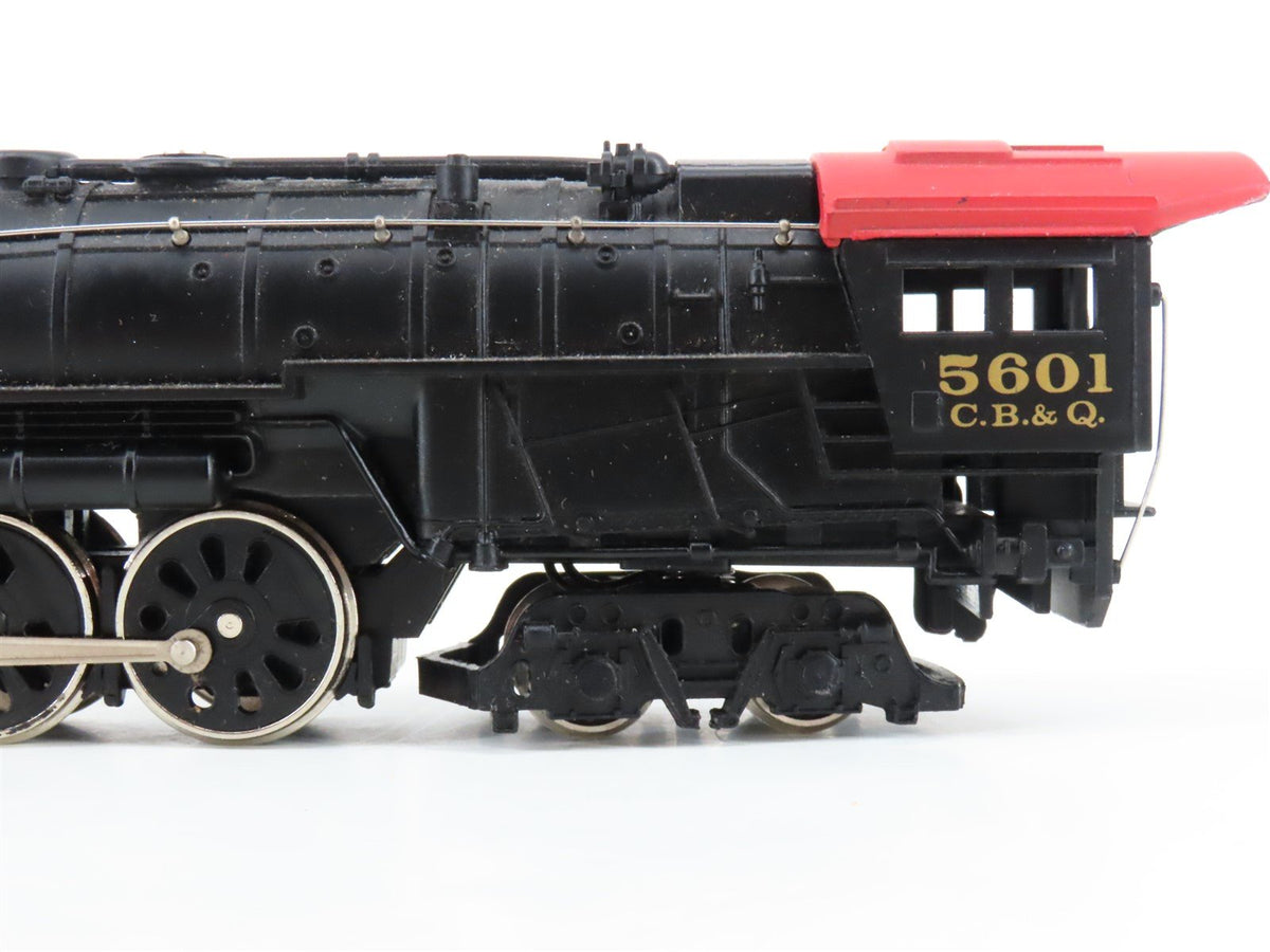HO Scale Bachmann CBQ Burlington 4-8-4 Steam Locomotive #5601