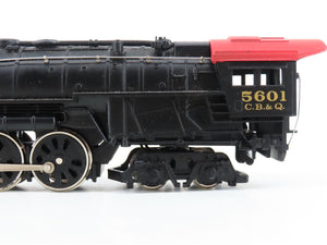 HO Scale Bachmann CBQ Burlington 4-8-4 Steam Locomotive #5601