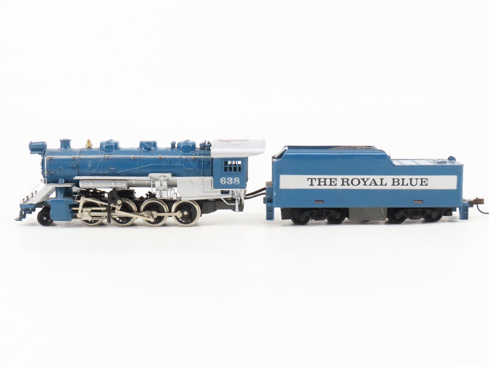 HO Scale Tyco The Royal Blue 2-8-0 Steam Locomotive #638