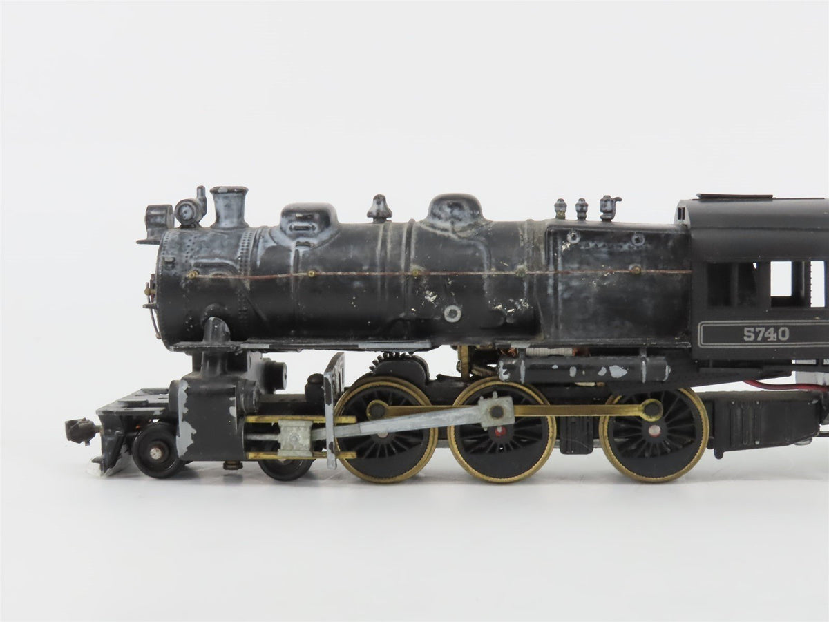 HO Scale PRR Pennsylvania 2-6-0 Die-Cast Steam Locomotive #5740