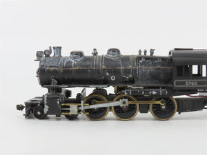 HO Scale PRR Pennsylvania 2-6-0 Die-Cast Steam Locomotive #5740
