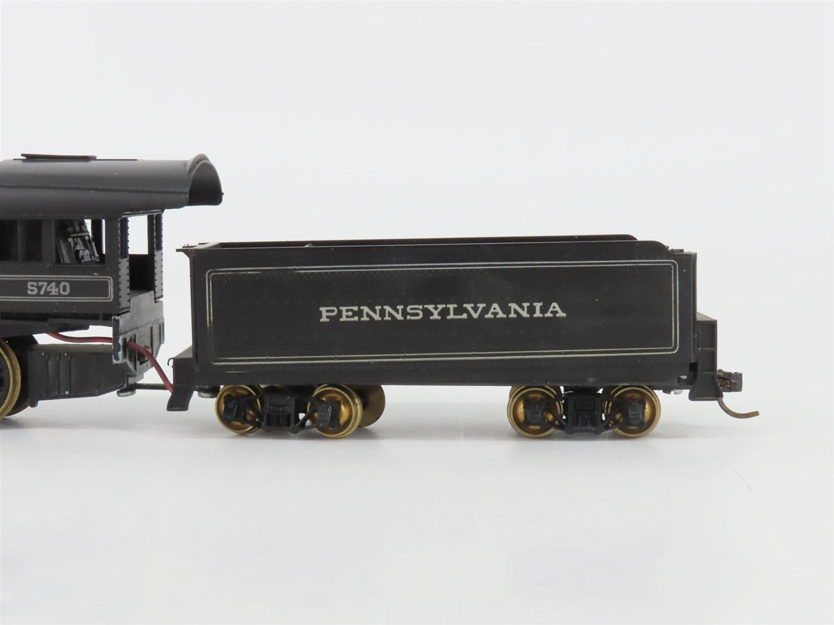 HO Scale PRR Pennsylvania 2-6-0 Die-Cast Steam Locomotive #5740
