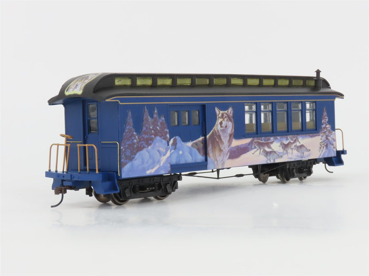 On30 Scale Bachmann Moonlight Express Steam 2-6-0 Passenger 3-Piece Set
