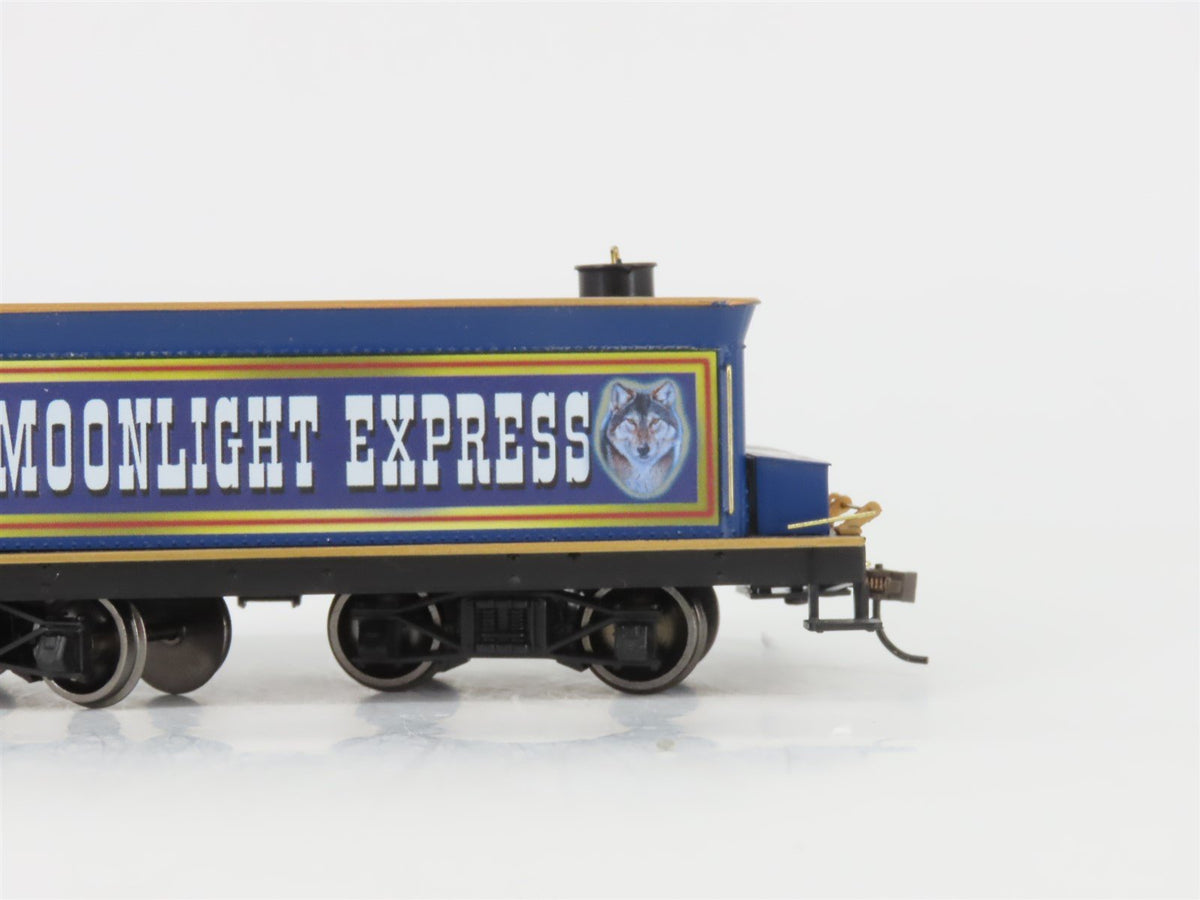 On30 Scale Bachmann Moonlight Express Steam 2-6-0 Passenger 3-Piece Set