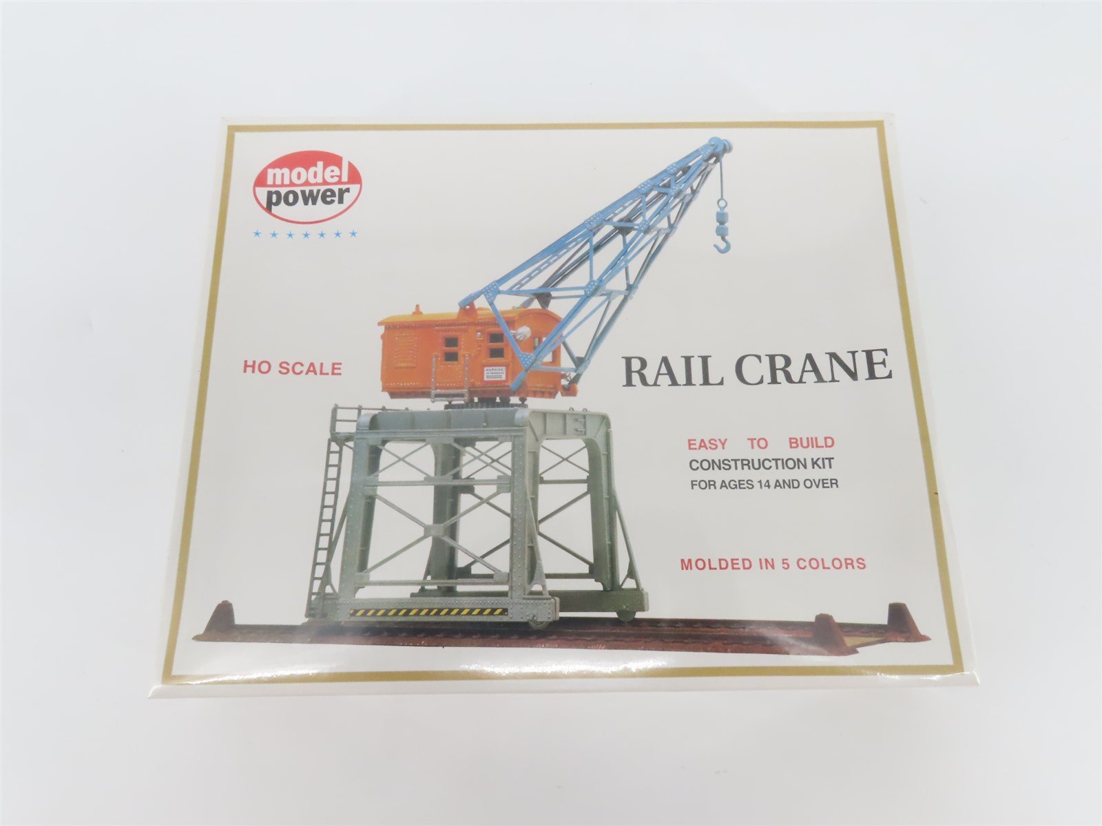 HO 1/87 Scale Model Power Kit 424 Rail Crane - SEALED