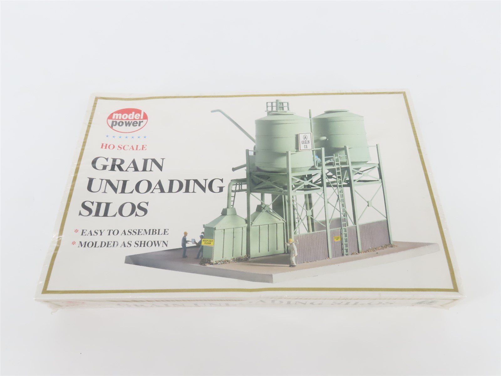HO 1/87 Scale Model Power Kit 307 Grain Unloading Silos - SEALED