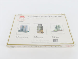 HO 1/87 Scale Model Power Kit 307 Grain Unloading Silos - SEALED