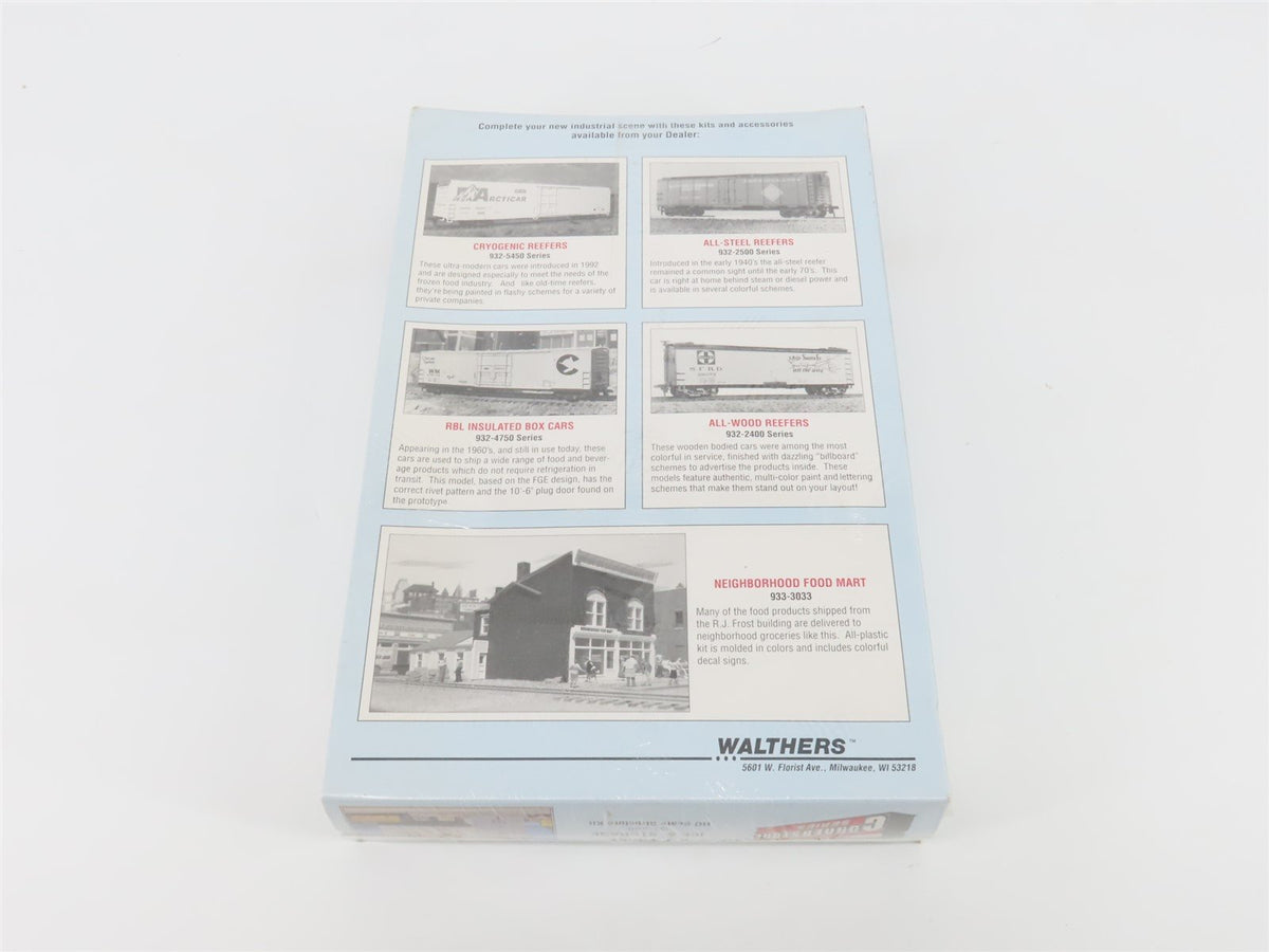 HO Scale Walthers Cornerstone Kit 933-3020 R.J. Frost Ice &amp; Storage - SEALED