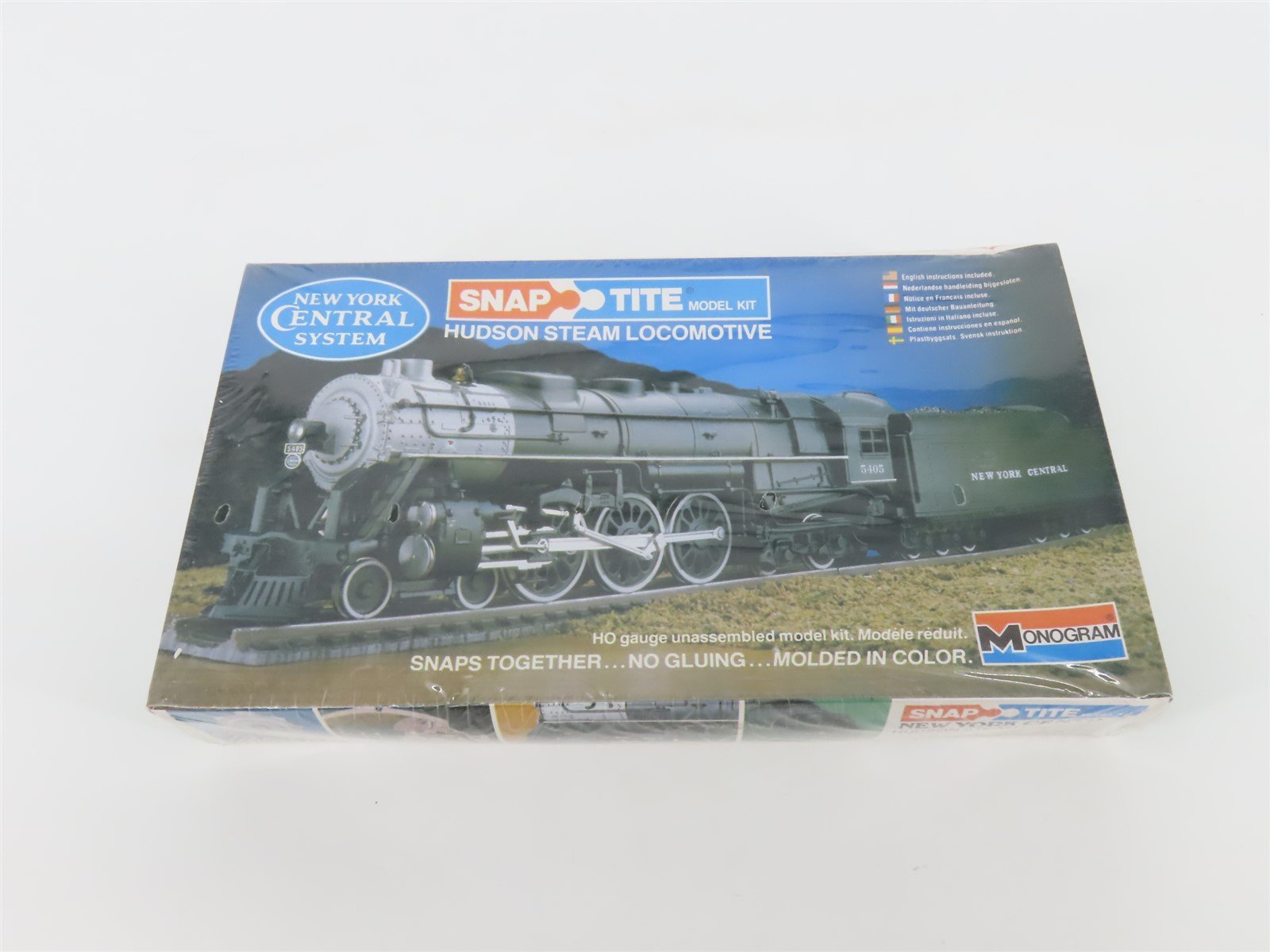 HO Monogram Snap Tite Kit 1105 NYC New York Central 4-6-4 Steam Locomotive