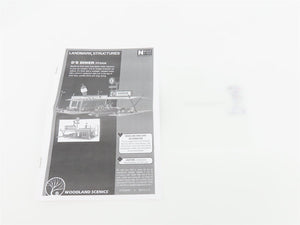 N Scale Woodland Scenics Landmark Structures Kit PF5208 D's Diner