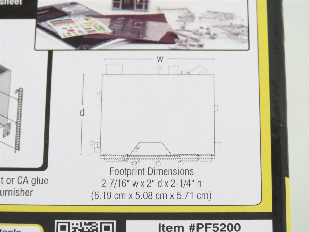 N Scale Woodland Scenics Landmark Structures Kit PF5200 Fresh Market