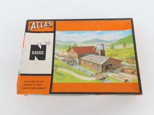 N 1/160 Scale Atlas Plastic Kit 2859 Log Mill