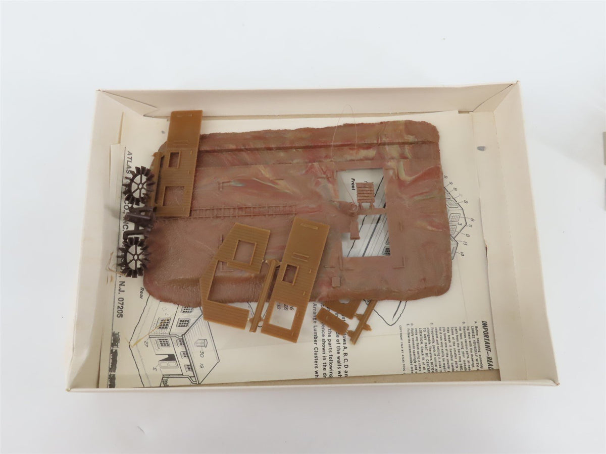 N 1/160 Scale Atlas Plastic Kit 2859 Log Mill
