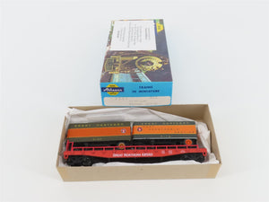 HO Scale Athearn GN Great Northern Flat Car #68560 w/ 2 Trailers - CUSTOM
