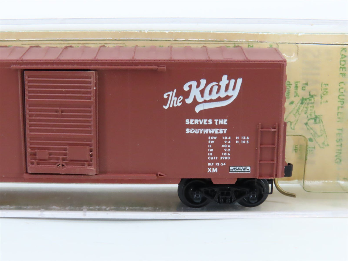 N Scale Kadee Micro-Trains MTL 24229 MKT The Katy 40&#39; Boxcar #97689 - Blue Label