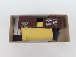HO Athearn Bev-Bel Kit 1060-2 DL&W Lackawanna Phoebe Snow 40' Box Car #54704